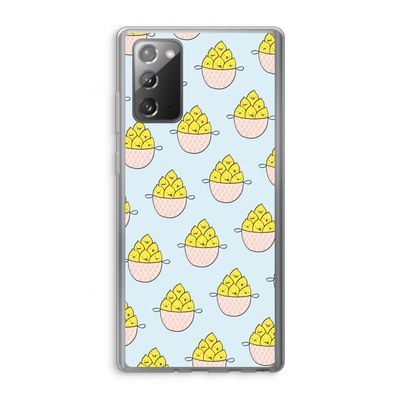Citroenen: Samsung Galaxy Note 20 / Note 20 5G Transparant Hoesje