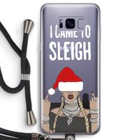 Came To Sleigh: Samsung Galaxy S8 Transparant Hoesje met koord