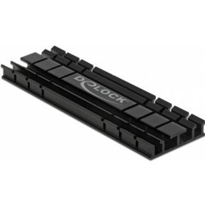 Delock 18285 Koellichaam plat 70 mm voor M.2 module zwart
