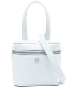 Coperni sac cabas en jean à plaque logo - Bleu