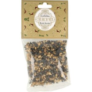Goloka Resin incense church mix 12-pack (30 gr)