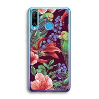 Papegaaien: Huawei P30 Lite Transparant Hoesje