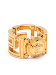 Versace bague Medusa Greca - Or