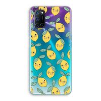 Citroenen: Oppo A52 Transparant Hoesje