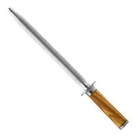 Forged Olive Aanzetstaal Gesatineerd staal, Hout