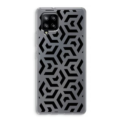 Crazy pattern: Samsung Galaxy A42 5G Transparant Hoesje