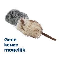 Trixie Muis pluche catnip voor katten assorti - thumbnail