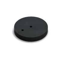 DX verhoging 12 mm - voor deurstopper - rubber - thumbnail