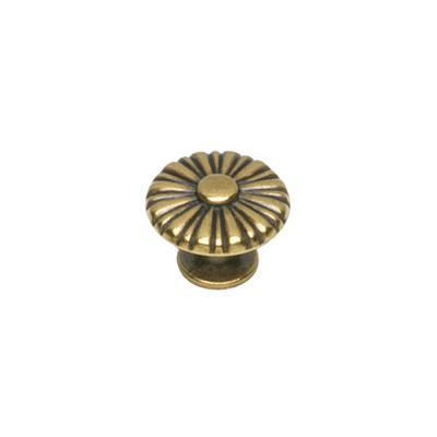 Intersteel Meubelknop rond zon ø25mm - gebruineerd