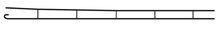 sommerfeldt 419 N Verkoperd rijdraad 0,5 x 230 mm open (5 stuks)
