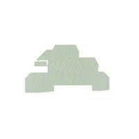 Weidmüller 1067700000-20 Afsluitplaat Beige 20 stuk(s)