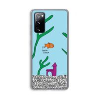 Aquarium: Samsung Galaxy S20 FE / S20 FE 5G Transparant Hoesje