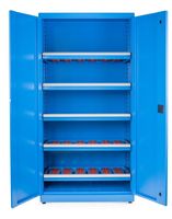 Huvema K2150 Werkplaatskast met 120 CNC gereedschapshouders | BL 120H 5D 1010x615x2030 CNC K2150 Huvema K2150 Werkplaatskast met 120 CNC gereedschapshouders | BL 120H 5D 1010x615x2030 CNC K2150
