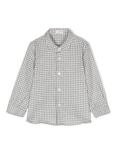 Il Gufo chemise boutonnée à carreaux - Gris