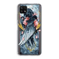 Golden Raven: Samsung Galaxy A22 5G Transparant Hoesje