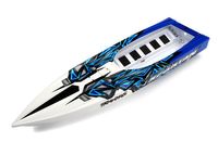 Hull, Spartan, blue graphics (fully assembled) (TRX-5718)