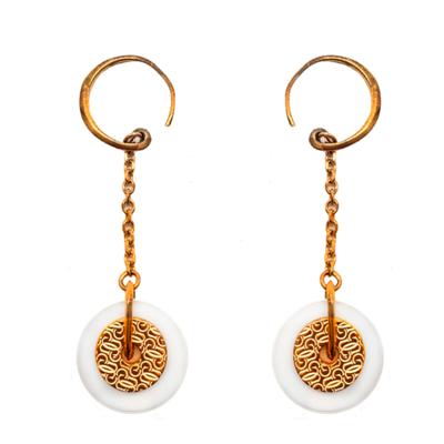 Dames oorbellen Guess CWE10901 (1 x 1 cm)