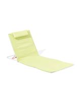 HEMA Strandmat 145x47cm Met Rugleuning (lichtgroen) HEMA Strandmat 145x47cm Met Rugleuning (lichtgroen)