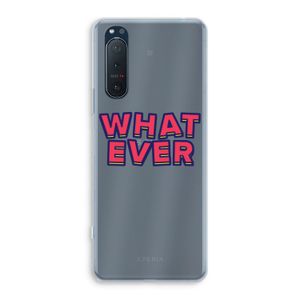 Whatever: Sony Xperia 5 II Transparant Hoesje