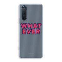 Whatever: Sony Xperia 5 II Transparant Hoesje