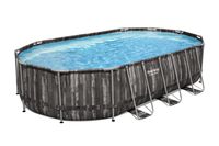 Bestway Power Steel Oval zwembad - 610 x 366 x 122 cm - met filterpomp en accessoires - thumbnail