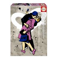 Puzzel - EDUCA - DE KUS, TV-JONGEN - 1000 stukjes - 68 x 48 cm - Voor volwassenen vanaf 12 jaar
