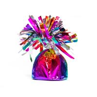 Globos Folie ballongewicht regenboog, 170gram