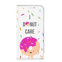 iPhone 15 Plus Flip Style Cover Donut Roze