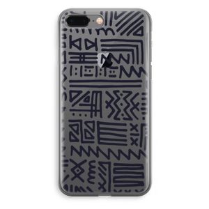 Marrakech print: iPhone 8 Plus Transparant Hoesje