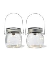 HEMA Solar tuinverlichting 10x17x10cm - 2 stuks