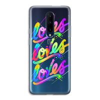 Loves: OnePlus 7 Pro Transparant Hoesje