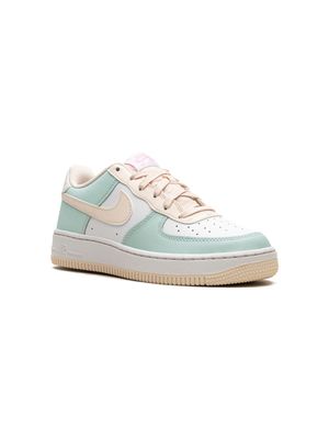 Nike Kids "baskets Air Force 1 Low ""Emerald Rise/Guava Ice/White/Pink Spell""" - Vert