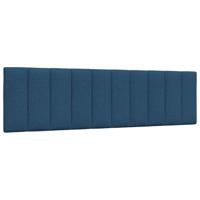 Hoofdbordkussen "Hanko" 180 cm stof blauw