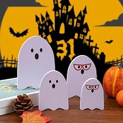 4-delige halloween spookdecoratieset - feestelijke sfeerornamenten voor vakantiedecor - tafeldecoratie Lightinthebox