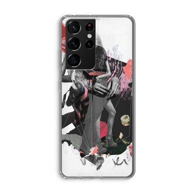 Dissimulation du réel: Samsung Galaxy S21 Ultra Transparant Hoesje