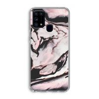 Roze stroom: Samsung Galaxy M31 Transparant Hoesje Roze stroom: Samsung Galaxy M31 Transparant Hoesje