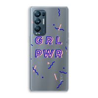 GRL PWR: Oppo Find X3 Neo Transparant Hoesje