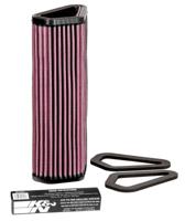K&N vervangingsfilter Ducati 1098/R/S 2007-2009 (DU-1007) DU1007