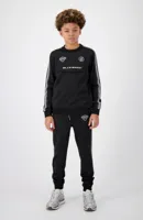 Black Bananas Taped Anorak Trainingspak Kids Zwart - Maat 164 - Kleur: Zwart | Soccerfanshop