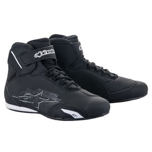 ALPINESTARS Sektor Shoe, Motorschoenen, Zwart-Wit