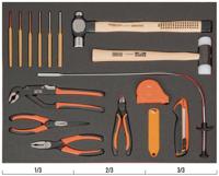 Bahco Foaminlay Fit&Go 3/3 met slaggereedschap en tangen - 11-delig - FF1A127