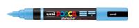 Paintmarker uni posca pc-5br brushpunt m lichtbl
