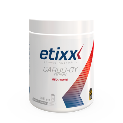 Etixx Poeder Performance Carbo-GY Energiedrank Rode Vruchtensmaak 1000gr
