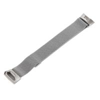 Metalen polsband horloge band voor Fitbit charge 3 (zilver)