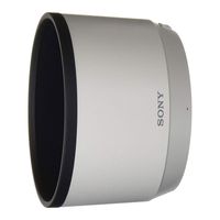 Sony zonnekap voor SEL100400GM Sony zonnekap voor SEL100400GM