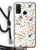 Sweet little flowers: Huawei P Smart (2020) Transparant Hoesje met koord