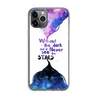 Stars quote: iPhone 11 Pro Max Transparant Hoesje