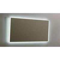 Spiegel Sanilux Mirror Infinity 140x70x4,1 cm Aluminium met LED Verlichting en Touch Sensor