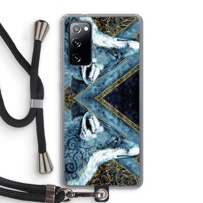 Golden Fox: Samsung Galaxy S20 FE / S20 FE 5G Transparant Hoesje met koord