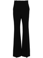 Ermanno Scervino pantalon de costume à taille haute - Noir